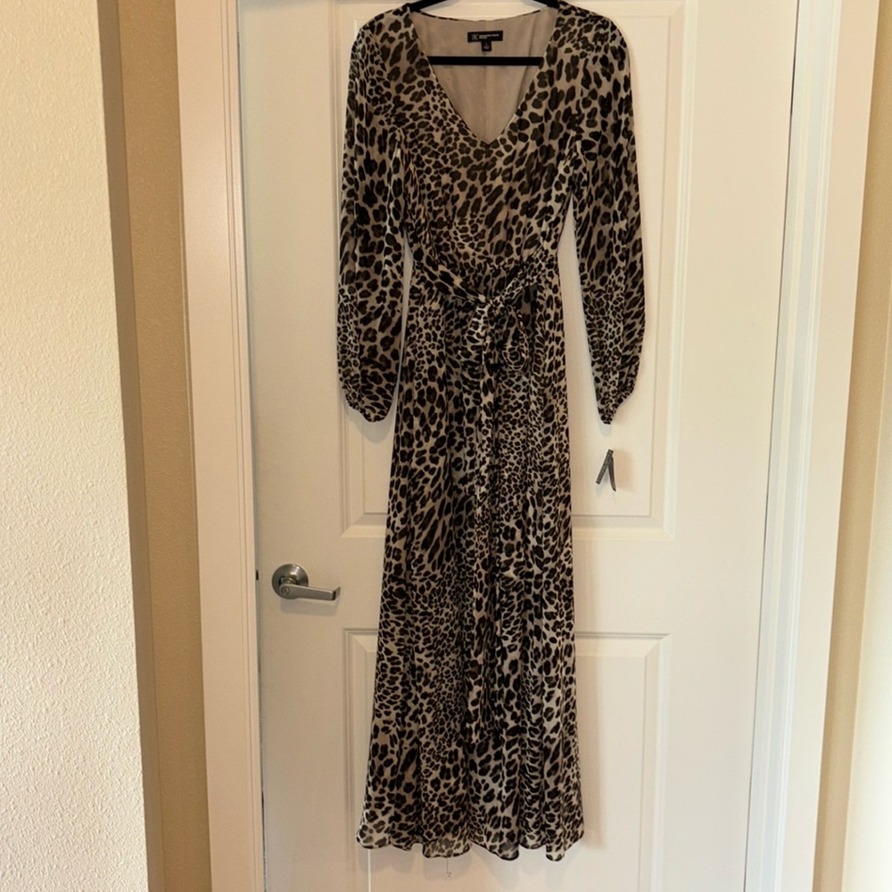 INC sheer dress with lining never been worn.